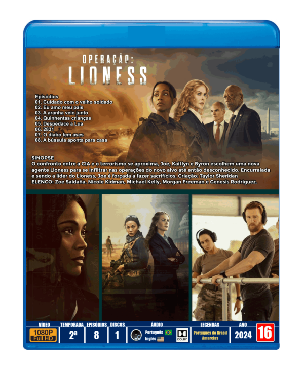 OPERAÇÃO LIONESS - 2ª TEMPORADA - DUBLADO E LEGENDADO - Image 3